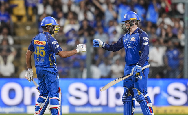 Rickelton, Rohit masterclass hand MI 6-wicket win over KKR